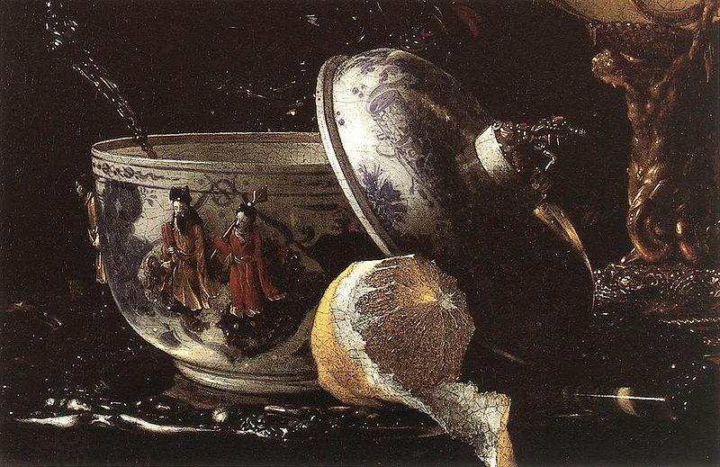 Willem Kalf with a Nautilus Cup oil painting picture